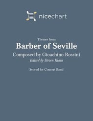 Barber of Seville Concert Band sheet music cover Thumbnail